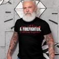 Firefighter Wife Firemans Wife Proud Firefighter Husband Gift For Women Men T-shirt Crewneck Short Sleeve