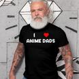 I Heart Anime Dads Funny Love Red Simple Weeb Weeaboo Gay Gift For Women Men T-shirt Crewneck Short Sleeve