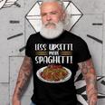 Less Upsetti Spaghetti Gift For Women Men T-shirt Crewneck Short Sleeve