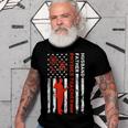 Physics Teacher Husband Dad Usa Flag American Fathers Gift For Women Men T-shirt Crewneck Short Sleeve