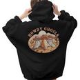 Howdy Ghouls Cowboy Cowgirl Halloween Halloween Women Hoodie Back Print