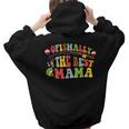 Ofishally The Best Mama Fishing Rod Mommy For Women Women Hoodie Back Print