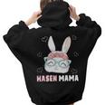Rabbit Mum Bandana Rabbit Easter Rabbit Mum For Women Women Hoodie Back Print