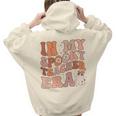 In My Spooky Teacher Era Ghost Halloween Retro Teachers Day Ghost Halloween Women Hoodie Back Print