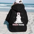 Cute Bunny Easter Rabbit Mum Rabbit Mum For Women Women Hoodie Back Print