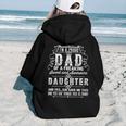 For Dad Daddy Grandpa From Daughter Fathers Day Women Hoodie Back Print