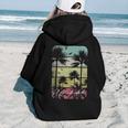 Ft Fort Lauderdale Florida Retro Vintage Beach Surf Surfing Florida & Merchandise Women Hoodie Back Print
