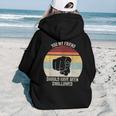 Vintage Retro You My Friend Should Have Been Swallowed Women Hoodie Back Print