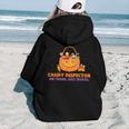 Vintage Trick Or Treat Halloween No Tricks Just Treats Candy Halloween Women Hoodie Back Print