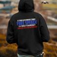 If Your Government Thinks Free Speech Is A Threat Government Funny Gifts Back Print Hoodie