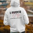 I Match Energy So You Decide How We Gon Act Quote Funny Back Print Hoodie