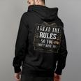 I Read The Rules So You Dont Have To Board Games Cards Games Funny Gifts Back Print Hoodie