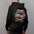Merica Since 1776 4Th Of July Funny Redneck Eagle Mullet Back Print Hoodie