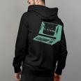 Vintage Daw - Retro Acid Rave Synth Nerd 80S 80S Vintage Designs Funny Gifts Back Print Hoodie