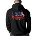 I Like How He Bang Funny 4Th Of July Matching Couple Back Print Hoodie