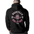 Nashville Girls Trip 2023 Western Country Southern Cowgirl Girls Trip Funny Designs Funny Gifts Back Print Hoodie