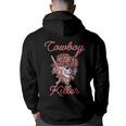 Western Cowboy Hat Cowboy Killer Back Print Hoodie
