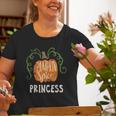 Princes Pumkin Spice Fall Matching For Family Old Women T-shirt Gifts for Old Women