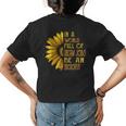 Funny Sunflower Endodontist Womens Back Print T-shirt