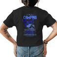 Im A Camping Girl Funny Cool Tent Camper Womens Back Print T-shirt