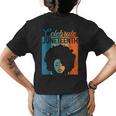 Junenth Afro Black Women 1865 Independence Day Womens Back Print T-shirt