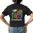 Proud Mom Of A 2023 Graduate Senior 2023 Graduation 23 Gift Womens Back Print T-shirt