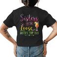 Sisters On The Loose Tie-Dye Sisters Weekend Trip 2023 Womens Back Print T-shirt