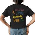 Wild Wonderful Granny Gifts Best Granny Ever Floral Womens Back Print T-shirt