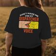 911 Dispatcher 911 Dispatcher Gifts 911 Dispatch Womens Back Print T-shirt Unique Gifts