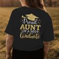 Aunt Senior 2024 Proud Aunt Of A Class Of 2024 Graduate Women's T-shirt Back Print Unique Gifts