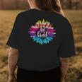 Be Kind Tie Dye Sunflower For Women And Girls Womens Back Print T-shirt Unique Gifts