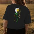 Best Dog Mom Ever Dog Paw Daisy Flower Costume Puppy Womens Back Print T-shirt Unique Gifts