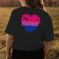 Bi-Sexual Bi Lgbt Rainbow Pride Transgender Lesbian Lgbt Womens Back Print T-shirt Unique Gifts