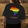 Brazil Pride Lgbt Gay Pride Month Lesbian Unisex Women Womens Back Print T-shirt Unique Gifts