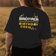 Brother Birthday Crew Construction Family Birthday Party Womens Back Print T-shirt Personalized Gifts