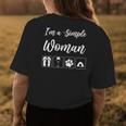 Camping Alcohol Tent Wine Girl Im A Simple Woman Womens Back Print T-shirt Unique Gifts