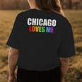 Chicago Gay Pride Lgbt Rainbow Love Illinois Men Women Gifts Womens Back Print T-shirt Unique Gifts Chicago Gay Pride Lgbt Rainbow Love Illinois Men Women Gifts Womens Back Print T-shirt Unique Gifts