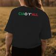Ciao Yall Italian Slang Italian Saying Womens Back Print T-shirt Personalized Gifts