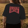 Cowgirl Dont Cry Vintage Western Country Cowgirls Girl Womens Back Print T-shirt Unique Gifts