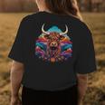 Cute Highland Cow Scotland Men Women Kids Womens Back Print T-shirt Unique Gifts