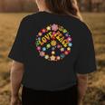 Daisy Peace Sign Love60S 70S Tie Dye Hippie Costume Womens Back Print T-shirt Unique Gifts