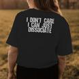 Dissociative Identity Disorder Funny Did Personality Gift Womens Back Print T-shirt Personalized Gifts