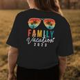 Family Vacation 2023 Beach Summer Matching For Men Women Kid Family Vacation Funny Designs Funny Gifts Womens Back Print T-shirt Unique Gifts