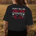 Funny Sarcastic Dont Tell Me What To Do Youre Not My Dog Women's Crewneck Short Sleeve Back Print T-shirt Unique Gifts