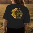 Funny Sunflower Endodontist Womens Back Print T-shirt Unique Gifts