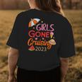Girl Cruise Vacation Girls Trip Boat Cruising Summer 2023 Womens Back Print T-shirt Unique Gifts
