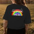Glasgow Pride Rainbow For Gay Pride Womens Back Print T-shirt Unique Gifts