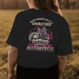 Godmother Biker Chick Lady Never Underestimate Motorcycle Womens Back Print T-shirt Funny Gifts