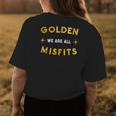 Golden Misfits The Vegas Hockey Team Womens Back Print T-shirt Unique Gifts