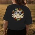 Groovy Field Day Games Funny Field Day Squad Teachers Kids Womens Back Print T-shirt Unique Gifts